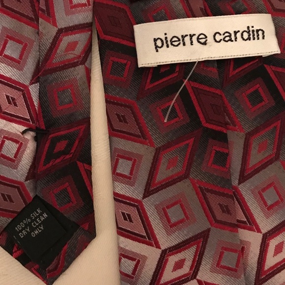 5 great ties incl Pierre Cardin & Perry Ellis, nice variety (OLCC) - Picture 9 of 12